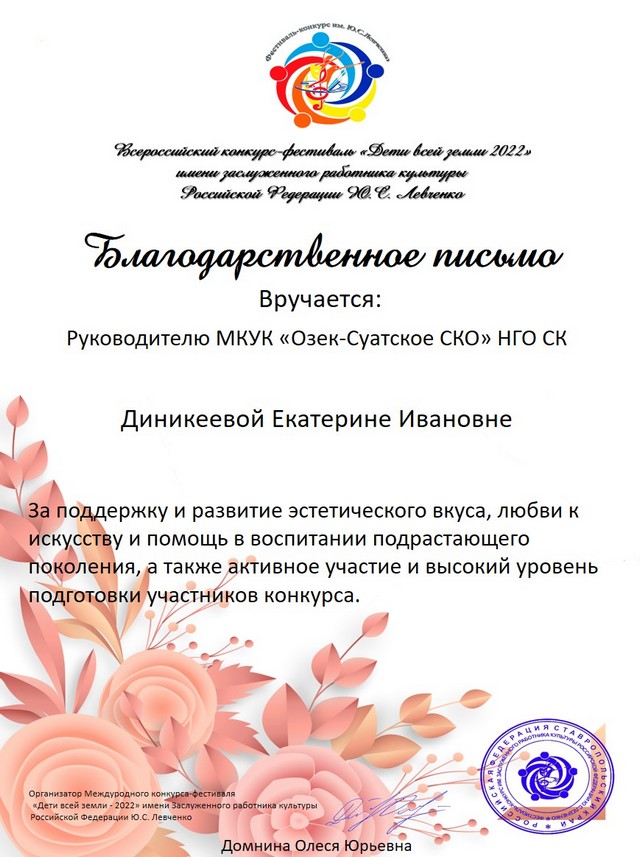 dostigeniya 1603 2022 2